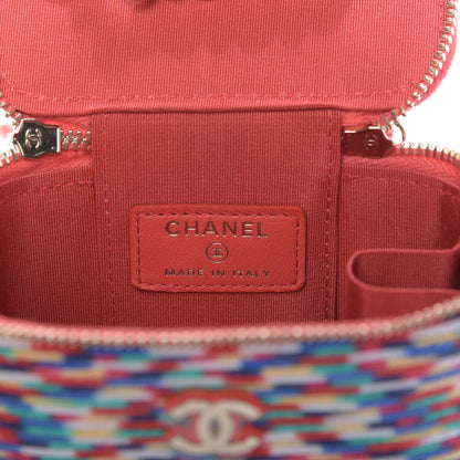 Chanel Embroidered Thread Mini Vanity With Chain Multicolor 8 of 10