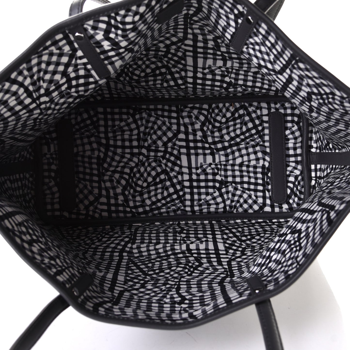 Visetos Medium Project Reversible Shopper Tote Phantom Grey