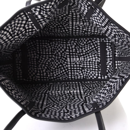 MCM Visetos Medium Project Reversible Shopper Tote Phantom Grey 4 of 4