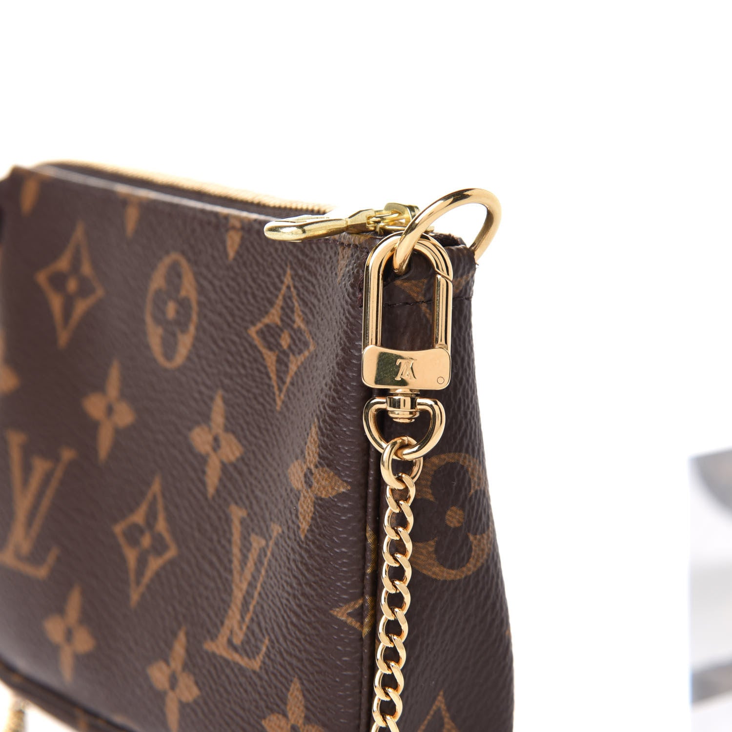 Louis Vuitton Monogram Mini Pochette Accessories 8 of 8