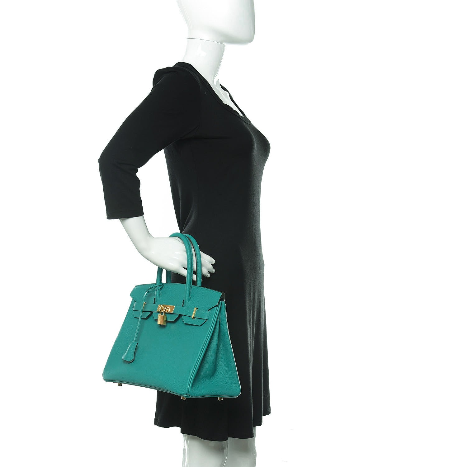 Hermes Epsom Birkin 30 Vert Verone 2 of 11