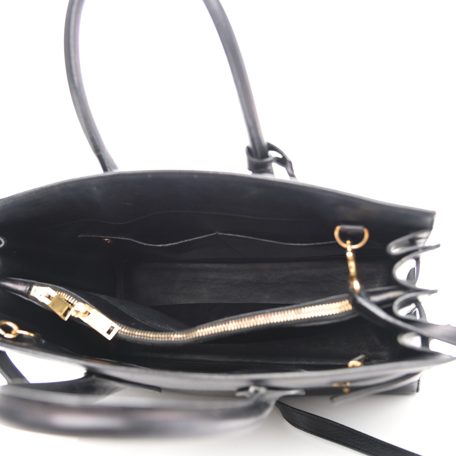 Saint Laurent Calfskin Small Sac De Jour Black 8 of 22