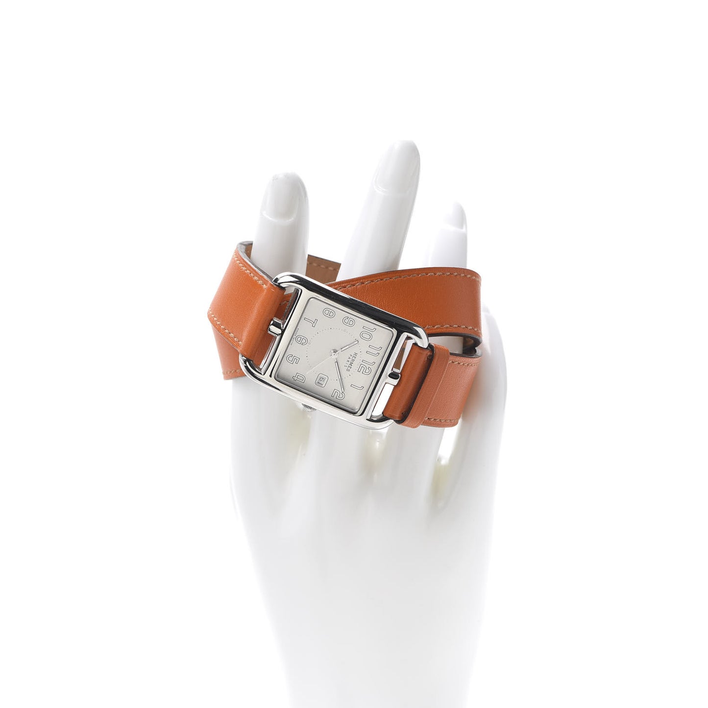 Stainless Steel Swift 29mm Cape Cod Double Tour Quartz Watch Orange