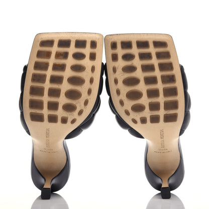 Bottega Veneta Nappa Matelasse Padded Mule Sandals 39.5 Black 6 of 11