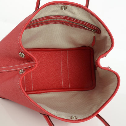 Hermes Vache Country Garden Party TPM 30 Rouge Casaque 19 of 20