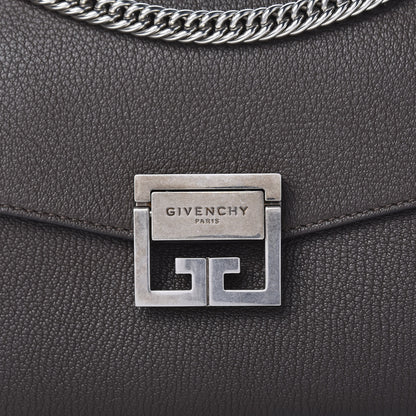 Givenchy Goatskin Small GV3 Shoulder Bag Heather Grey 9 of 9