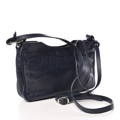Balenciaga Agneau Classic Silver Hardware Hip Bleu Obscur 3 of 9