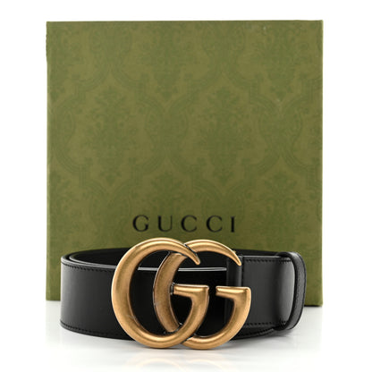 Gucci Calfskin Double G 40mm Belt 70 28 Black 5 of 5