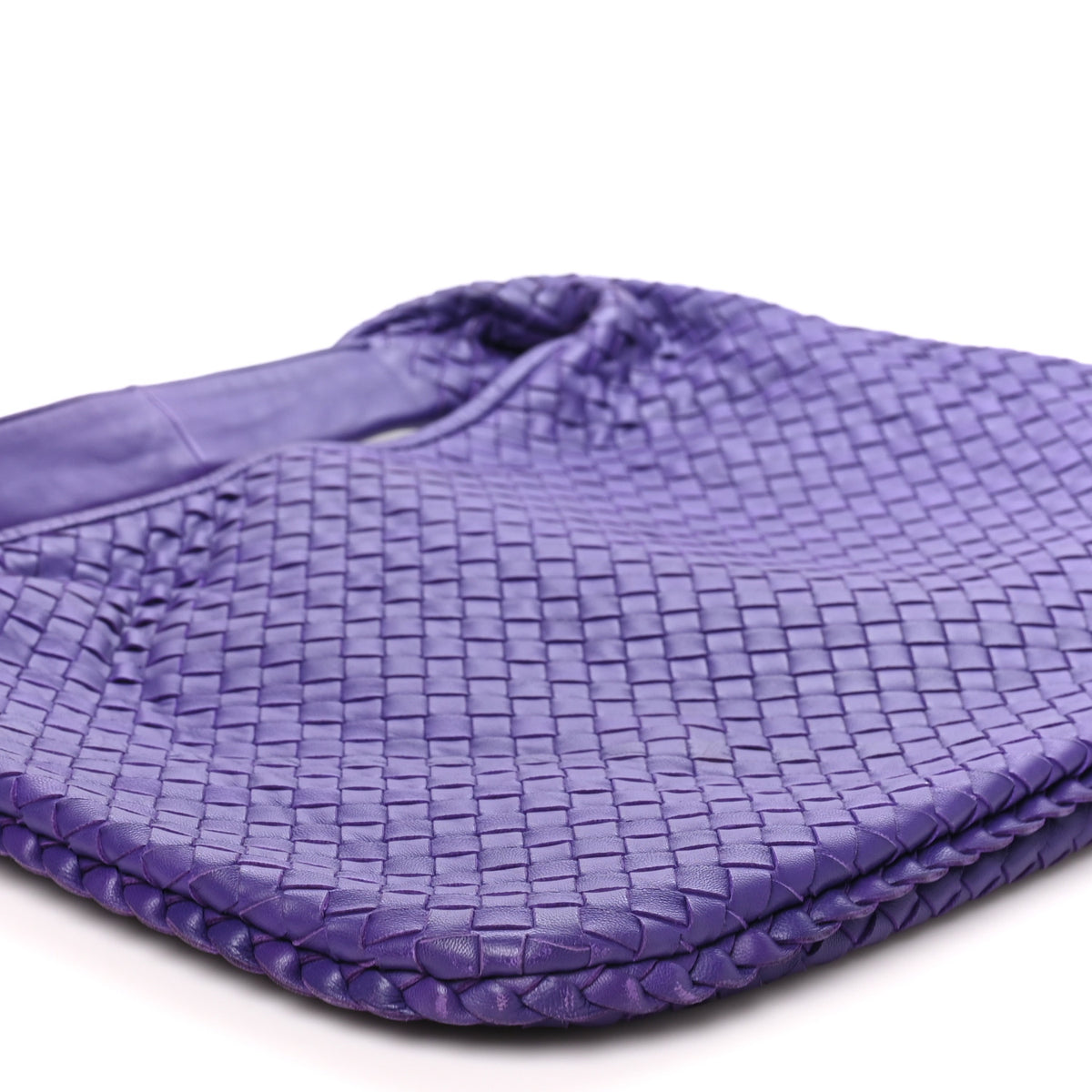 Nappa Intrecciato Large Veneta Hobo Anemone