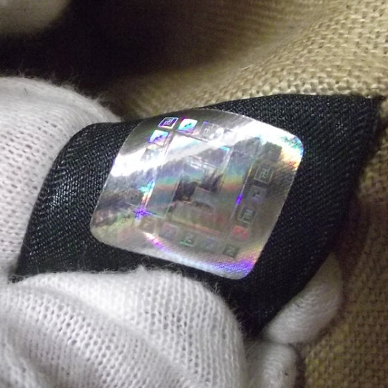 Textured Calfskin F3 Secret Code Satchel Blue