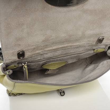 Mulberry Glossy Goatskin Small Lily Flap Pistachio 5 of 7