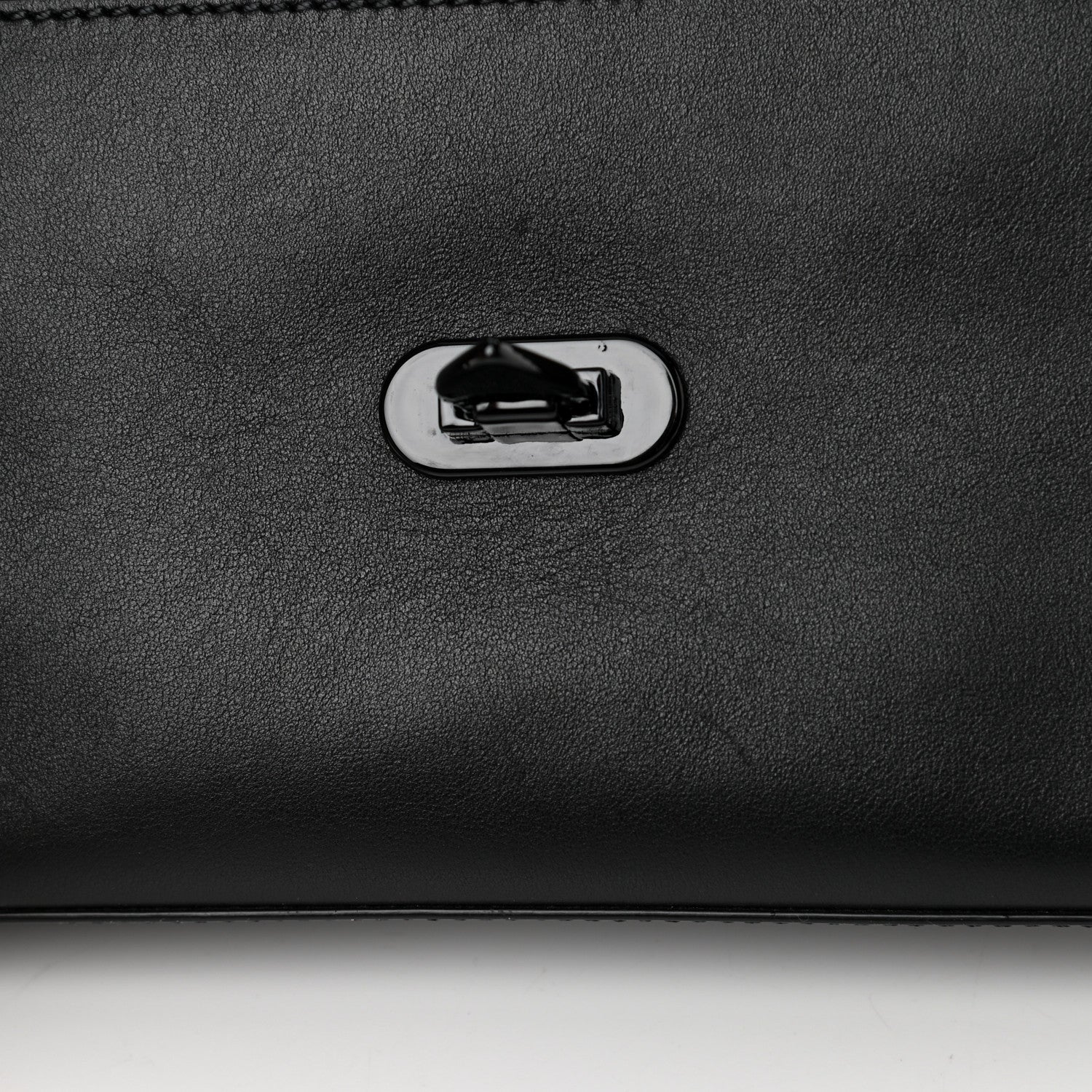 Valentino Garavani Vitello Monochrome Medium Rockstud Flip Lock Crossbody Bag Black 10 of 14