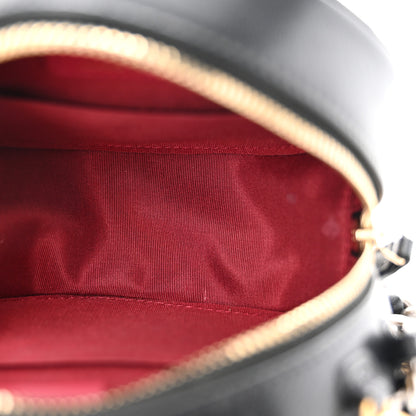 Chanel Lambskin Quilted Chanel 19 Round Clutch With Chain Black 5 of 11