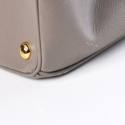 Prada Saffiano Large Galleria Double Zip Tote Argilla 12 of 14