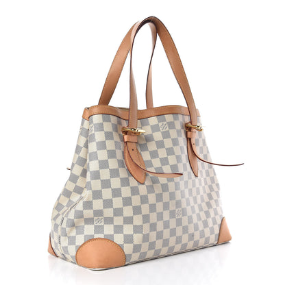 Louis Vuitton Damier Azur Hampstead MM 3 of 14