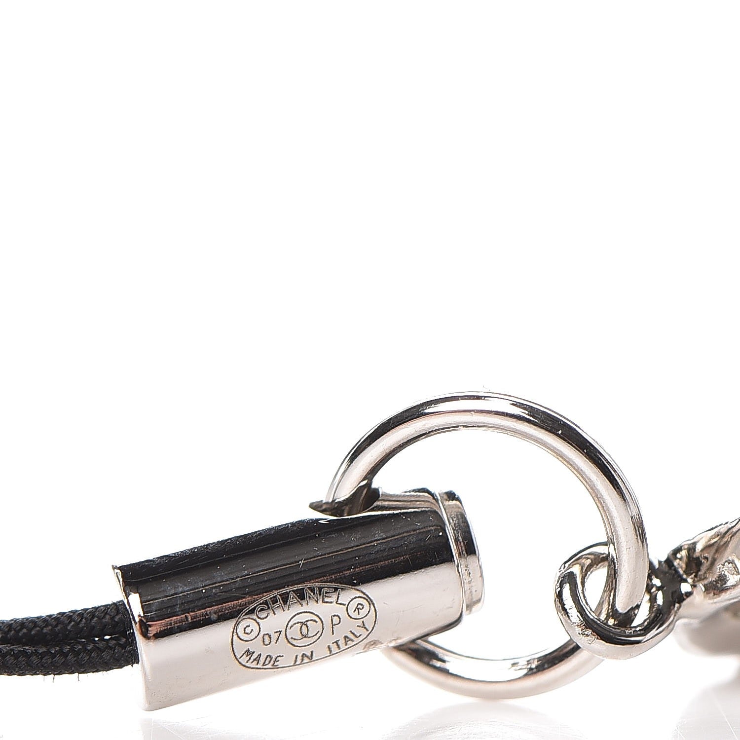 Chanel Crystal Camellia Phone Strap Charm 3 of 4