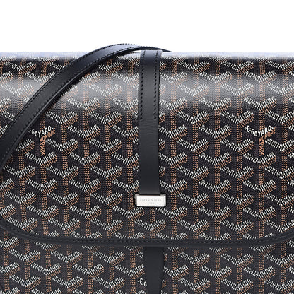 Goyard Goyardine Belvedere II MM Messenger Bag Black 12 of 12