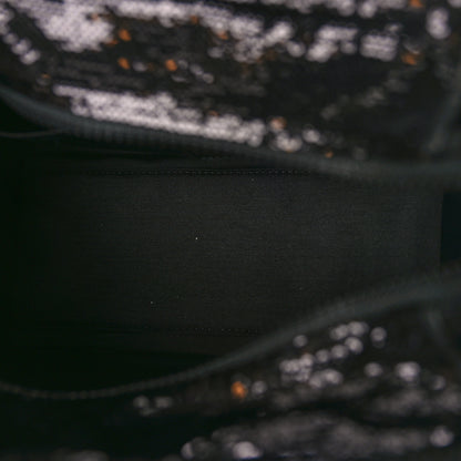 Marc Jacobs Sequin Small The Tote Bag Black 5 of 8