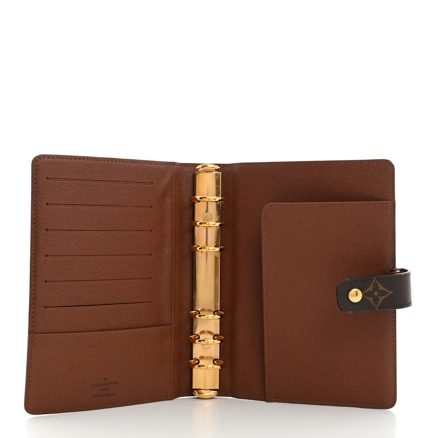 Monogram Medium Ring Agenda Cover