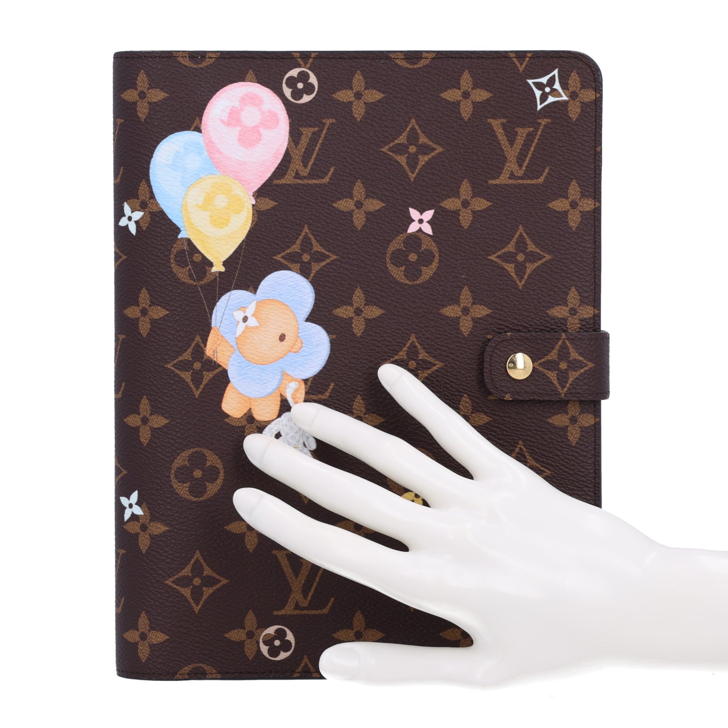 Louis Vuitton Monogram Triplets Desk Agenda Cover MM 1969866