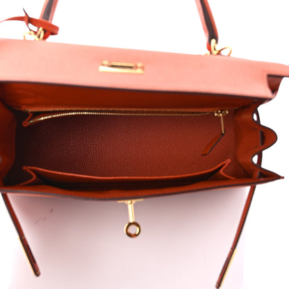 Hermes Epsom Kelly Sellier 25 Terre Battue 5 of 9