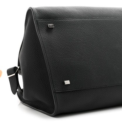 The Row Matte Grained Calfskin Soft Margaux 15 Black 8 of 9