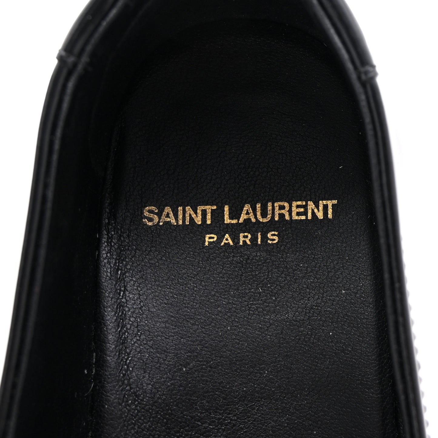 Calfskin Penny Loafers 40 Black