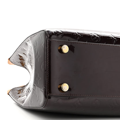 Louis Vuitton Vernis Brea GM Amarante 8 of 11