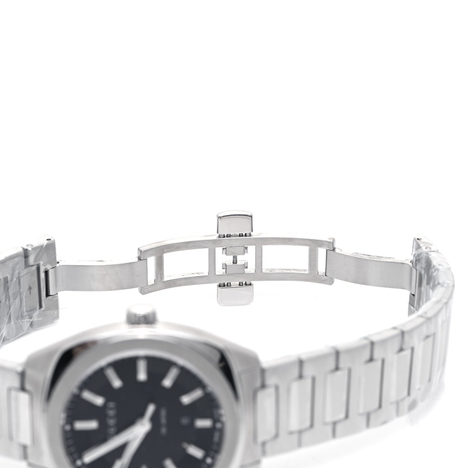 Gucci Stainless Steel 41mm G-Timeless Quartz Watch Black 6 of 7