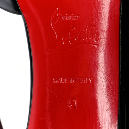 Christian Louboutin Patent Iriza 100 Pumps 41 Black 7 of 10