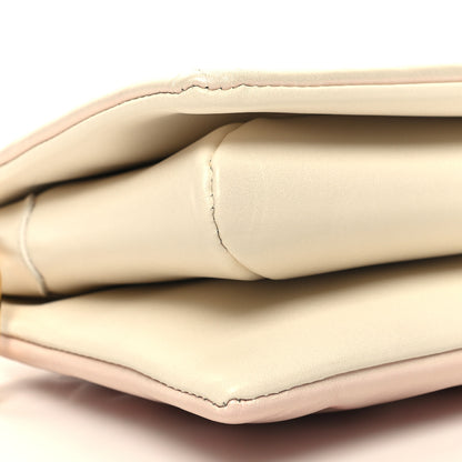 Louis Vuitton Pearlescent Lambskin Embossed Monogram Coussin PM Beige Rose 10 of 11