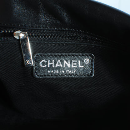 Chanel Calfskin Expandable Flap Black 7 of 9