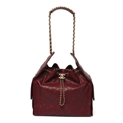 Chanel Caviar Quilted Medium Chanel 25 Handbag Burgundy 1 of 13