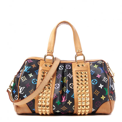 Louis Vuitton Monogram Multicolor Courtney MM Black 1 of 8