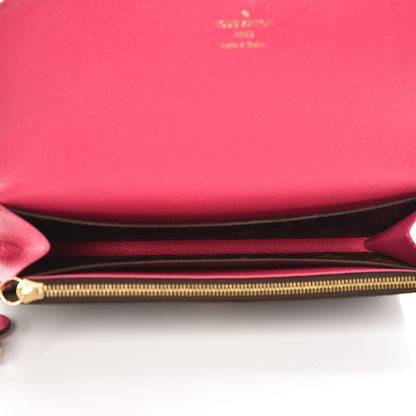 Louis Vuitton Monogram Bloom Flower Emilie Wallet 5 of 7