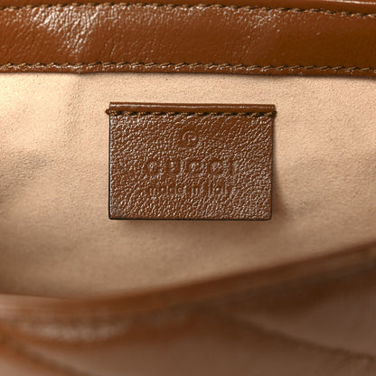 Gucci Azalea Calfskin Matelasse Diagonal Super Mini GG Marmont Shoulder Bag Cuir 6 of 11