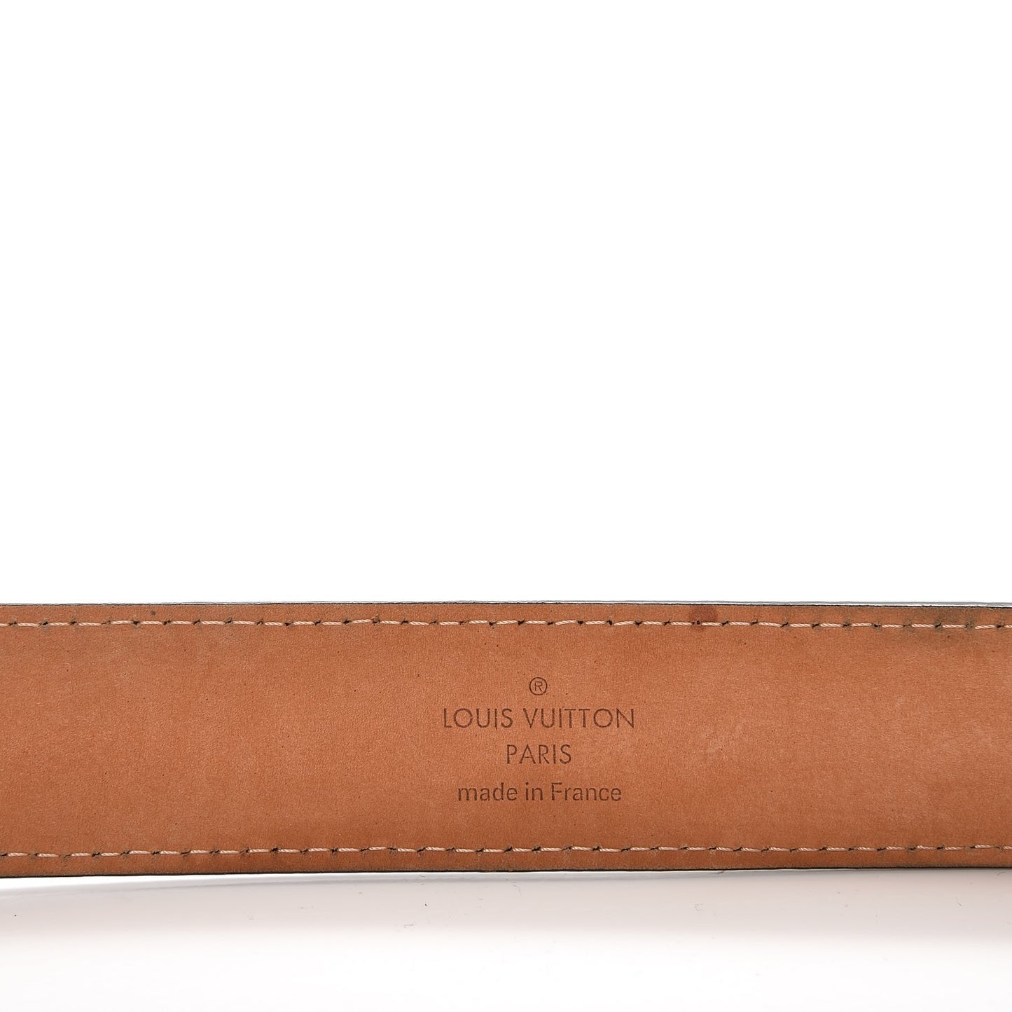 Damier Ebene Tresor Belt 80 32