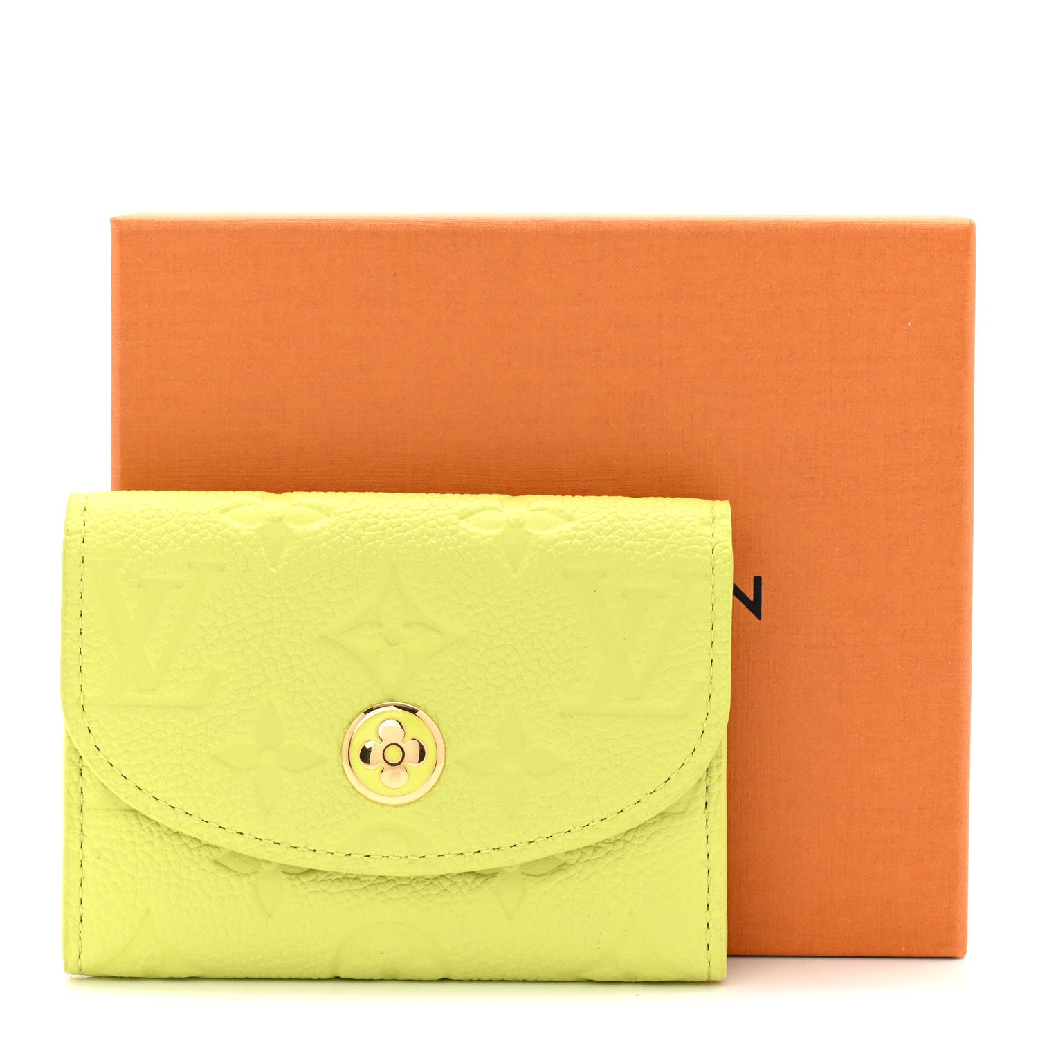 Louis Vuitton Empreinte Rosalie Coin Purse Zesty Lime 7 of 7