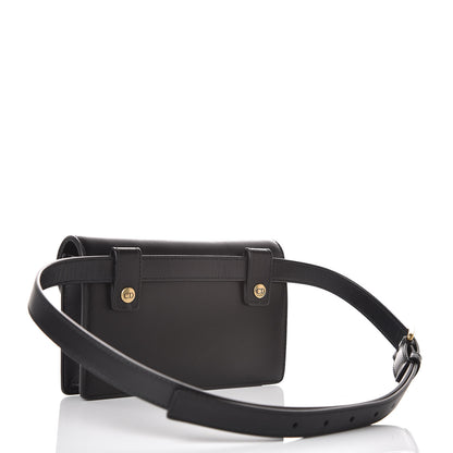 Christian Dior Calfskin Saddle Belt Bag Black 3 of 6