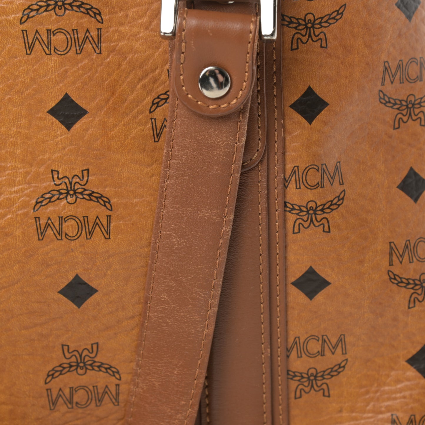 Visetos Shopping Tote Cognac