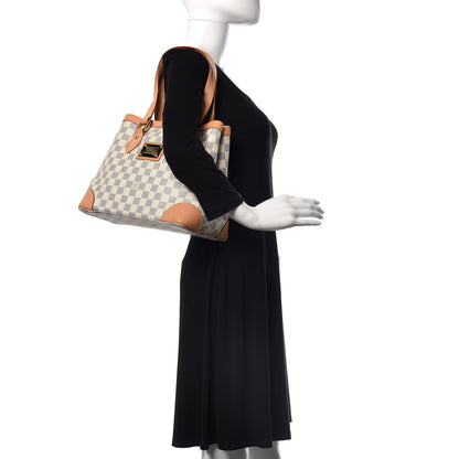 Louis Vuitton Damier Azur Hampstead PM 2 of 8