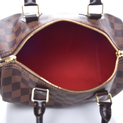 Louis Vuitton Damier Ebene Speedy Bandouliere 25 5 of 9