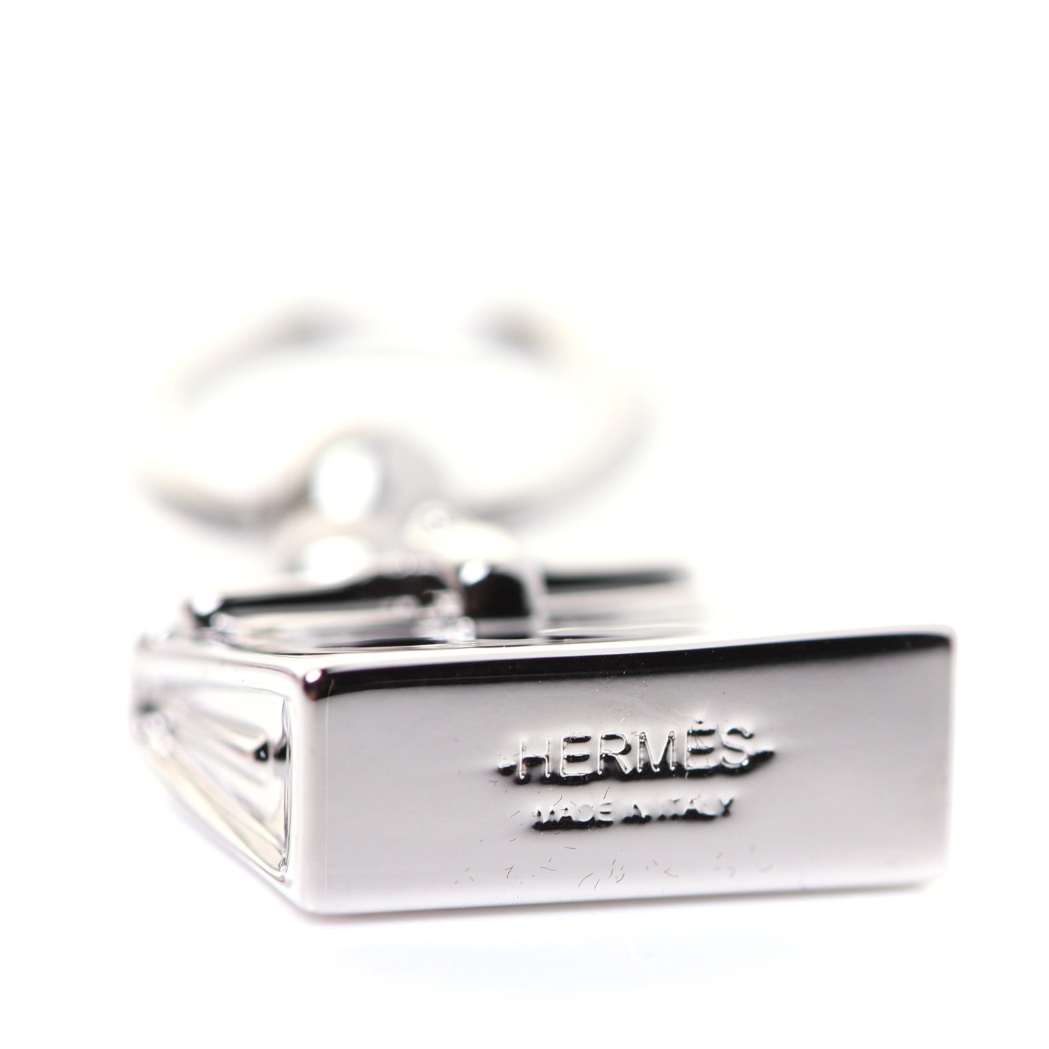 Hermes Palladium Mini Kelly Twilly Ring 3 of 4