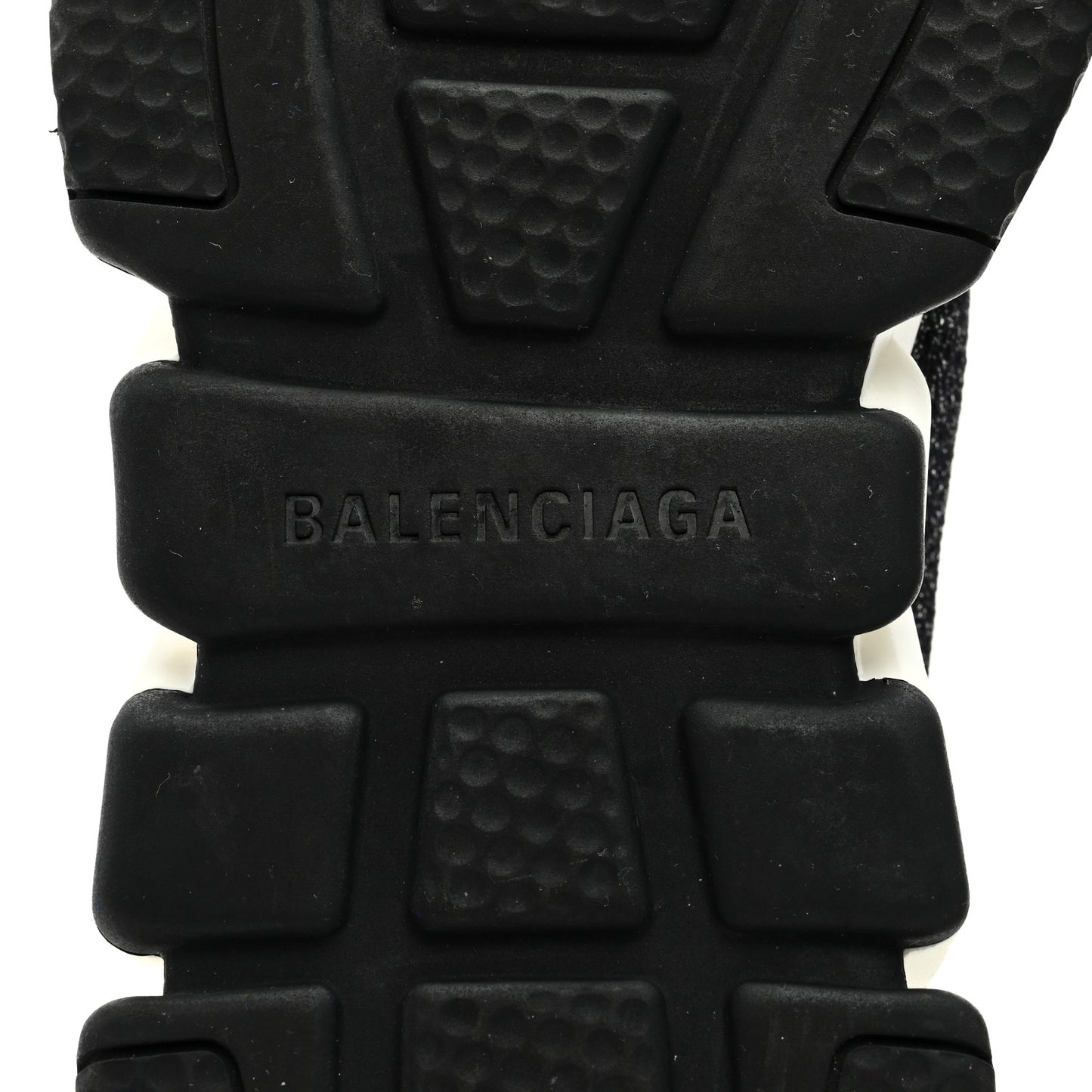 Laminated Knit Bi-Color Sole Womens Speed Sneakers 35 Black White