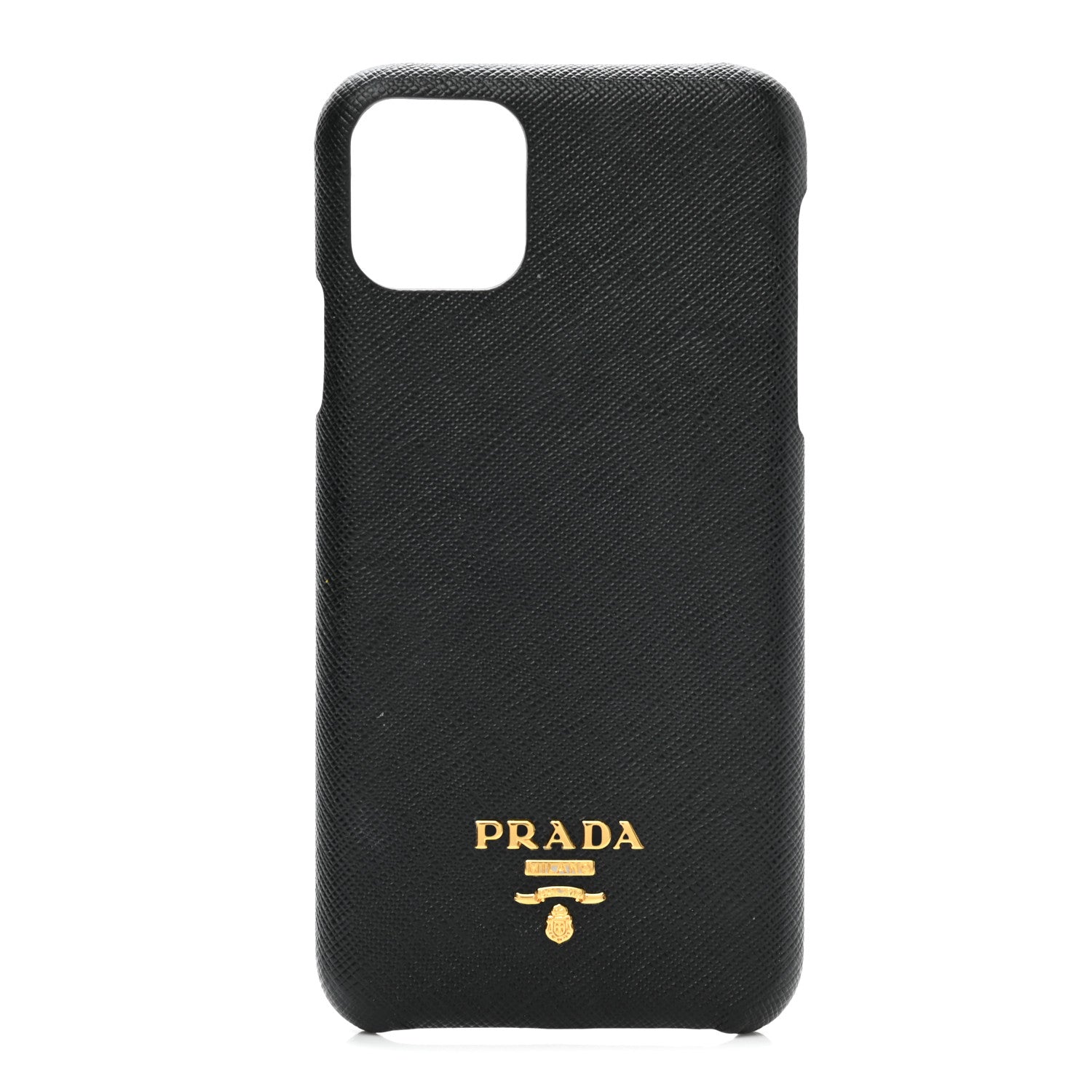 Prada Saffiano iPhone 11 ProMax Case Black 1 of 8