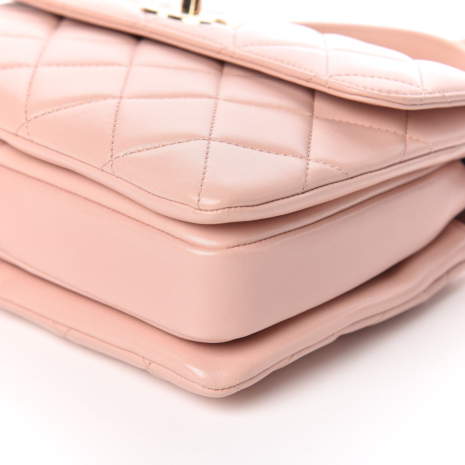 Chanel Lambskin Quilted Small Trendy CC Flap Dual Handle Bag Pink 6 of 10