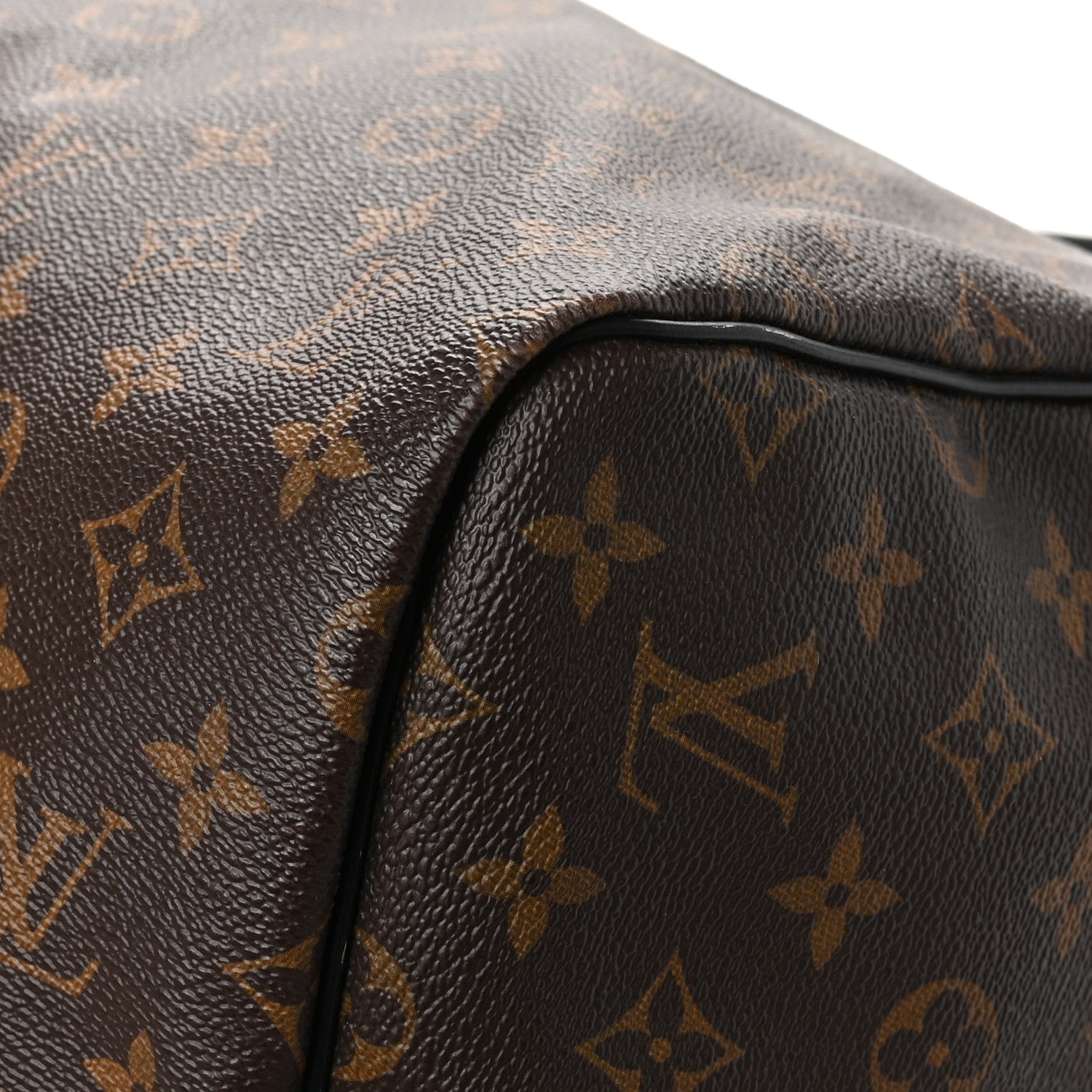 Louis Vuitton Monogram Macassar Keepall Bandouliere 55 9 of 11