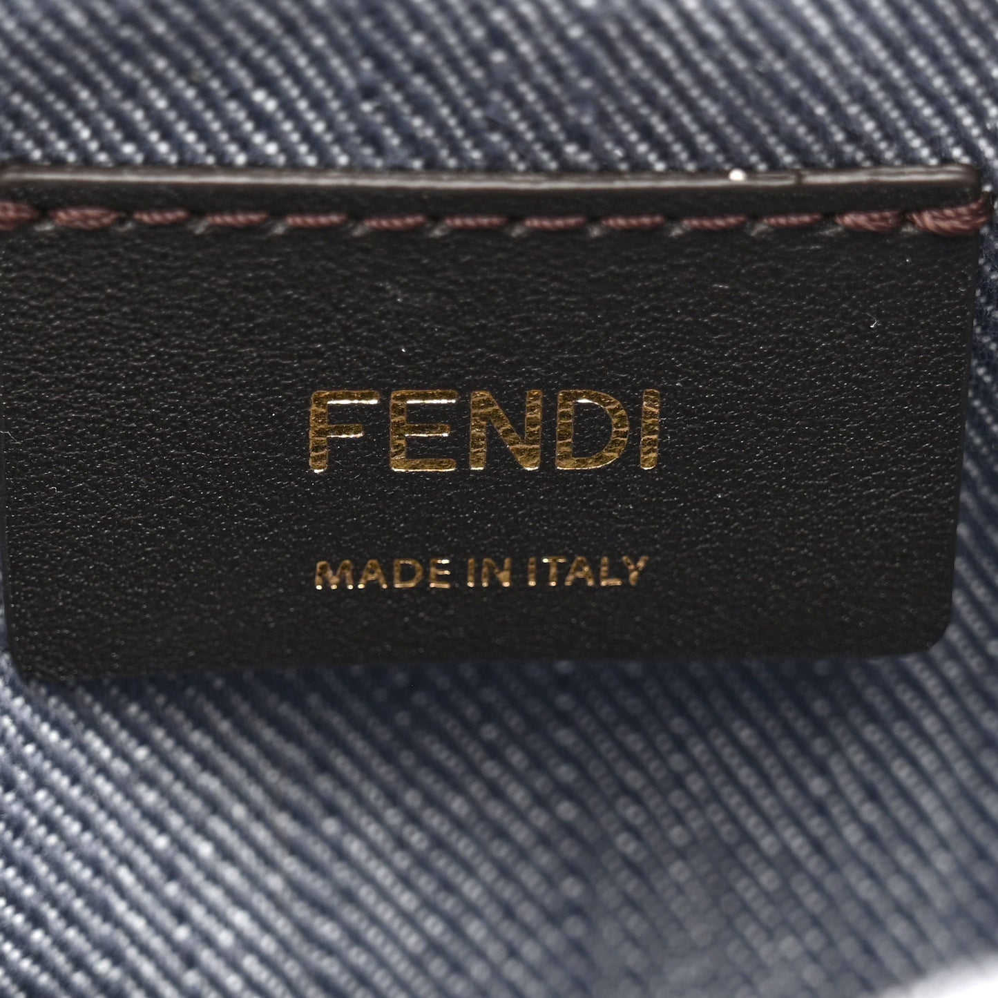 Denim Small Mamma Baguette Blue