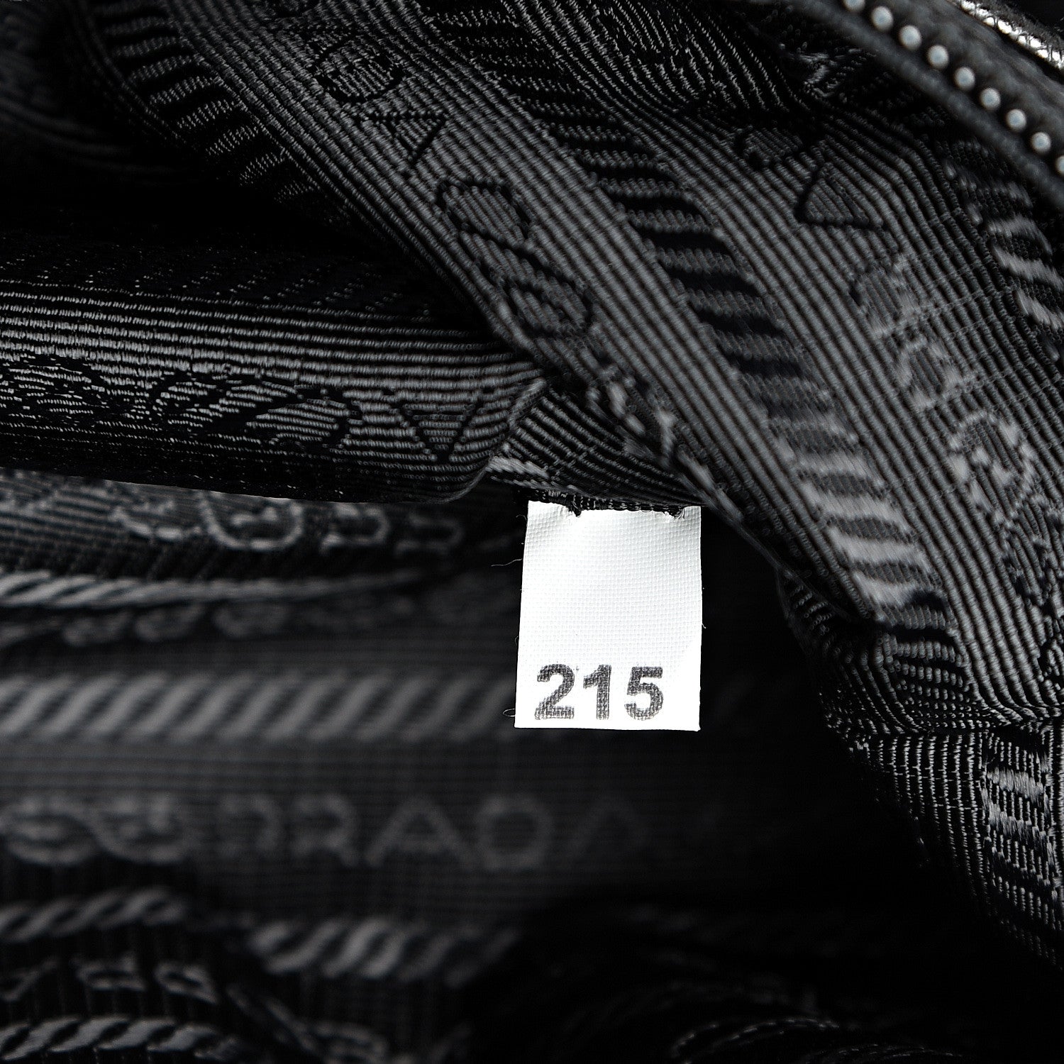 Prada Nylon New Vela Studded Backpack Black Green 7 of 11