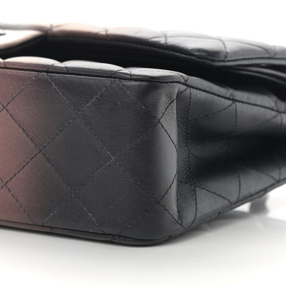 Chanel Calfskin Quilted Ombre Medium Double Flap Black 10 of 18